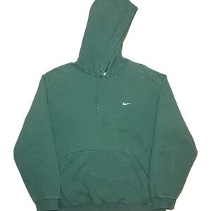 Vintage Y2K Nike Small Check Logo Mini Swoosh Pullover Hoodie Sweater